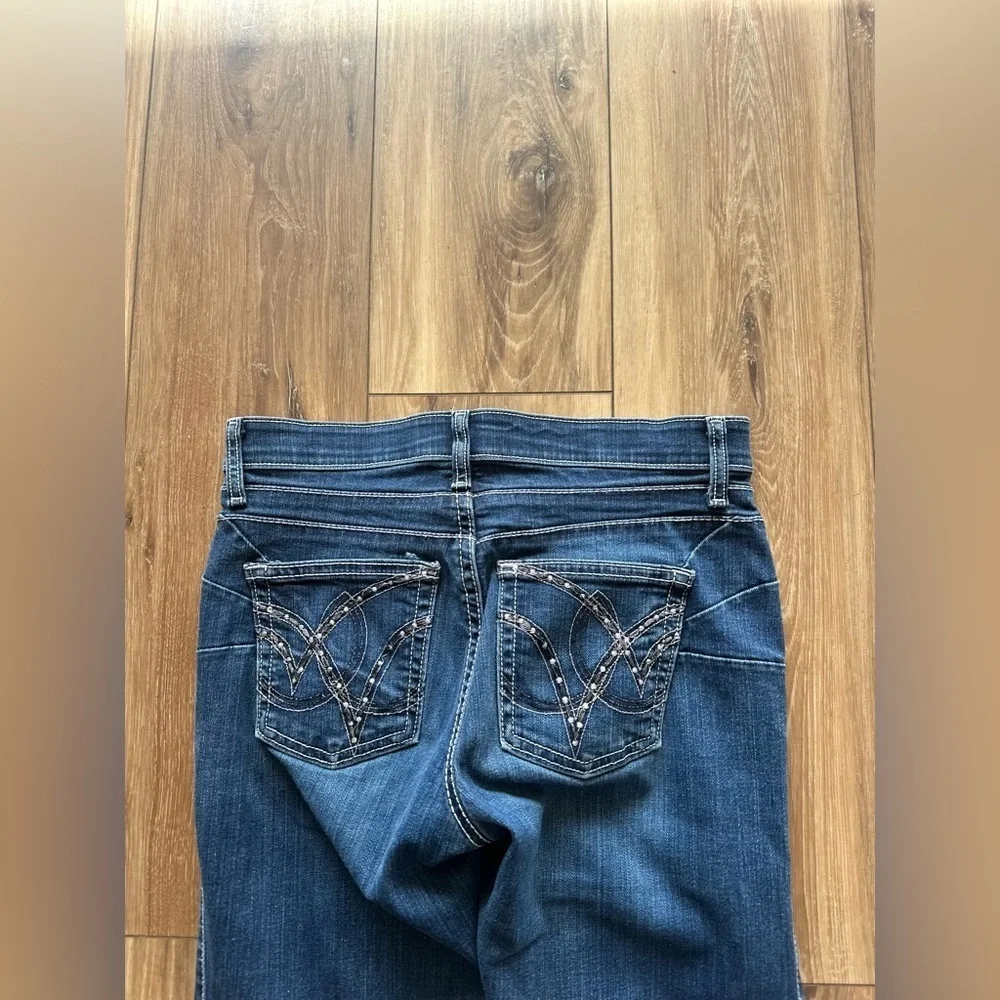 Wrangler Q-baby womens jeans size 3/4 X 34